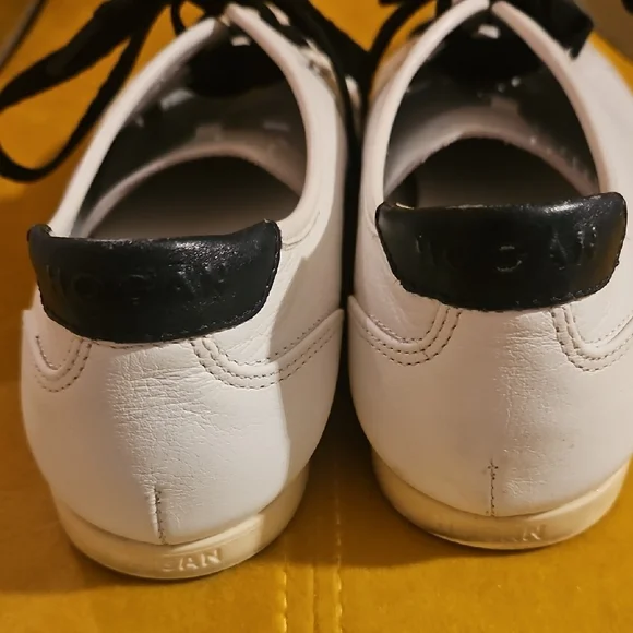 Hogan White Sneakers with Black Laces - Picture 2 of 8